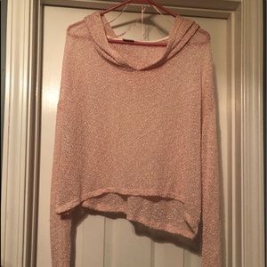 Cropped sweatshirt